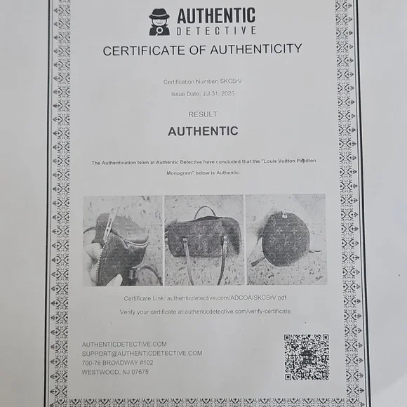 Louis Vuitton Monogram Canvas Pappilon 26 With COA - Picture 11 of 15
